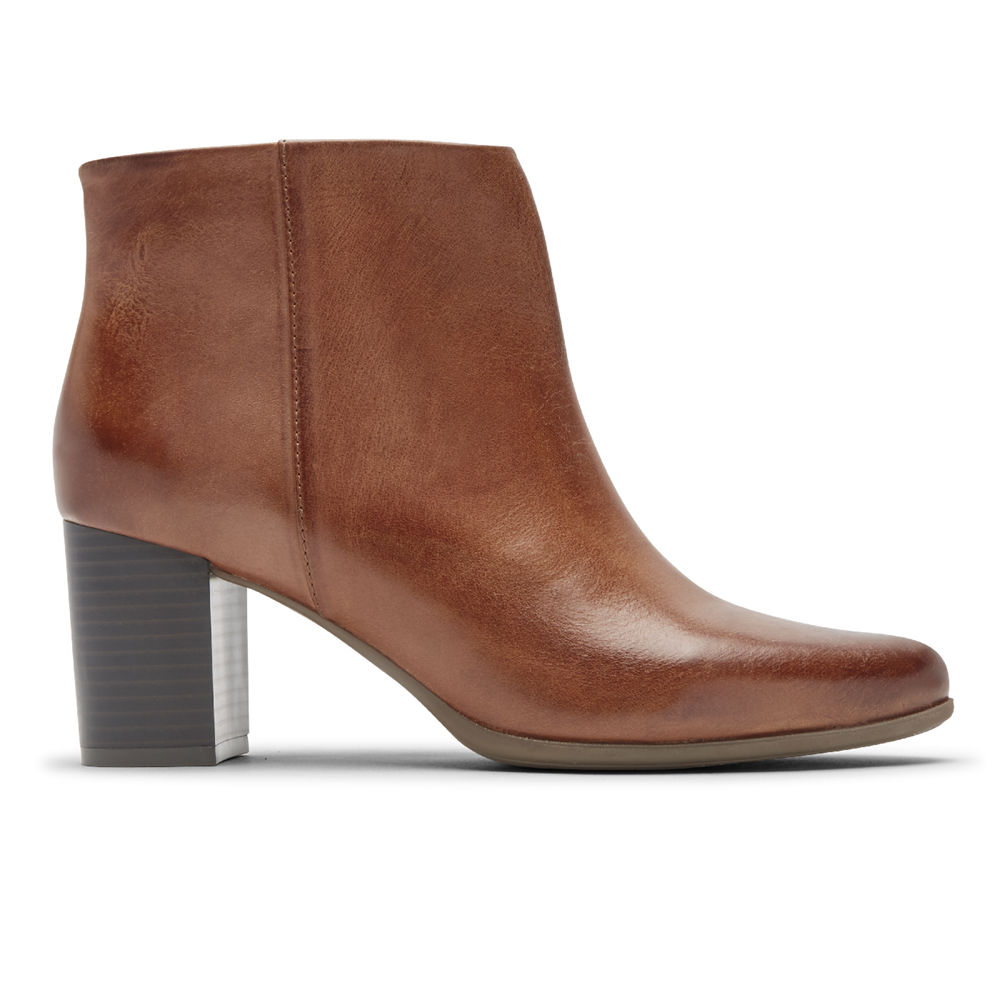 Rockport Womens Camdyn - Booties Brown - JAS407958